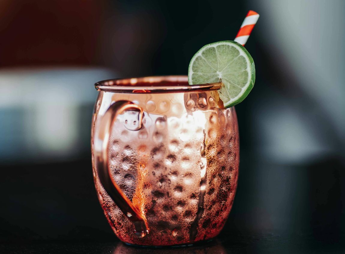 Alkoholfreier Moscow Mule.