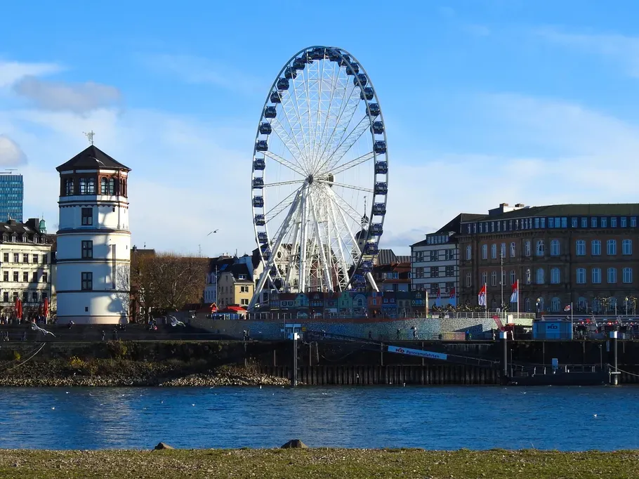 Rhein in Düsseldorf