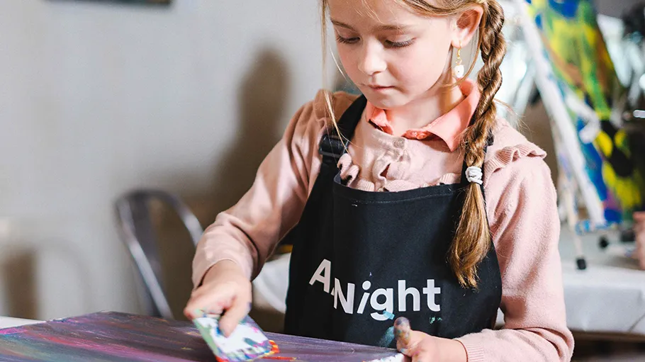 Malen als Kindergeburtstag in Bremen.
