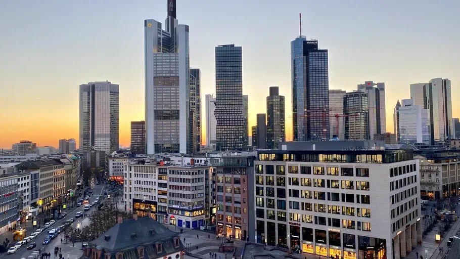 Frankfurt Skyline.