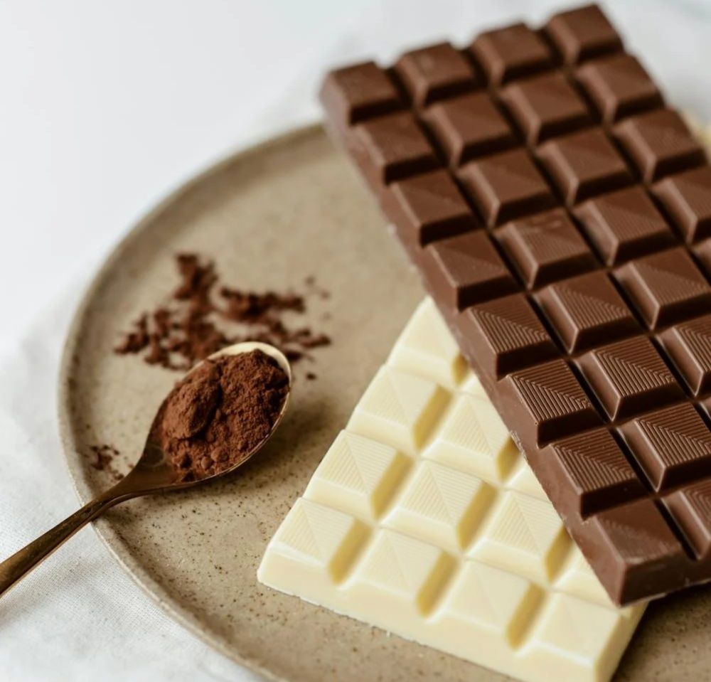 Schokoladen-Tasting.